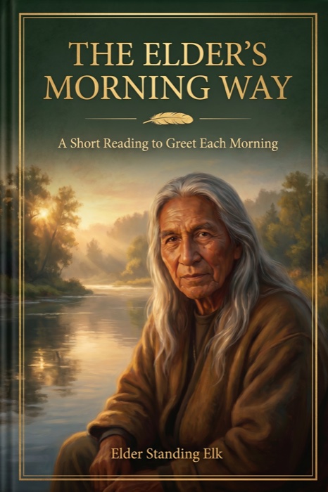 Book cover: The Elder&rsquo;s Morning Way, by Elder Standing Elk